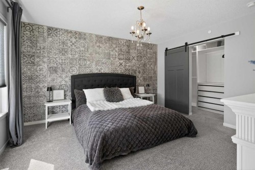 31 Lucas Boulevard Nw, Calgary, AB - Indoor Photo Showing Bedroom
