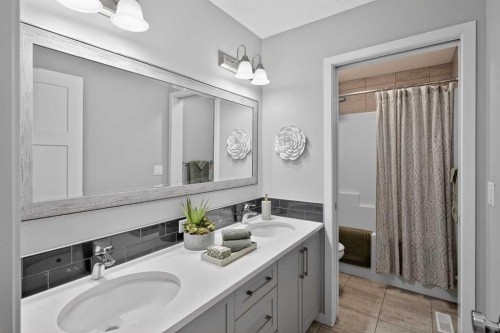 31 Lucas Boulevard Nw, Calgary, AB - Indoor Photo Showing Bathroom