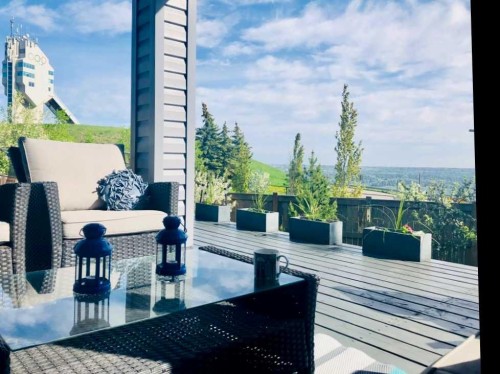 61 Cougar Ridge Cove Sw, Calgary, AB - Outdoor With Deck Patio Veranda