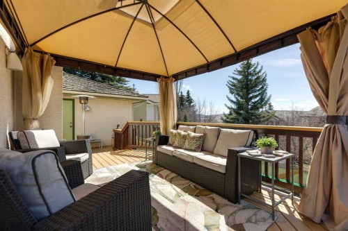 111 Scenic Ridge Court Nw, Calgary, AB - Outdoor With Deck Patio Veranda With Exterior