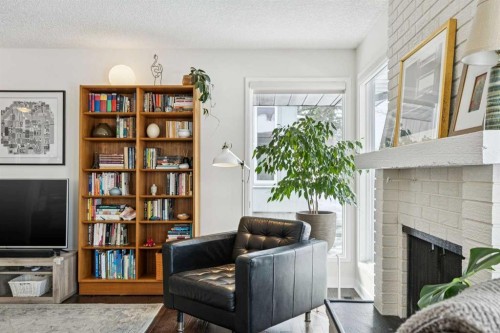 52 Beddington Circle, Calgary, AB - Indoor With Fireplace