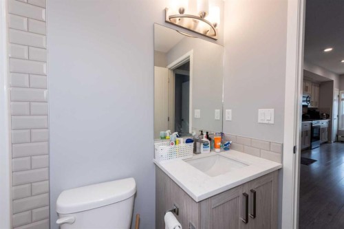 116-4350 Seton Drive Se, Calgary, AB - Indoor Photo Showing Bathroom