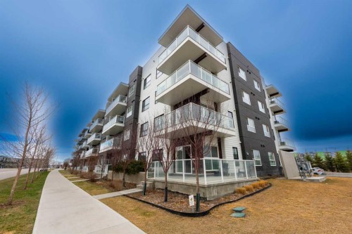 116-4350 Seton Drive Se, Calgary, AB - Outdoor With Balcony With Facade