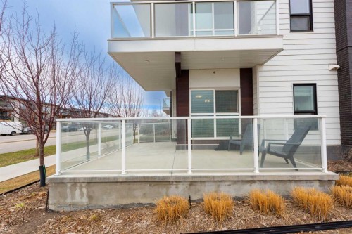 116-4350 Seton Drive Se, Calgary, AB - Outdoor With Balcony With Exterior