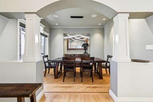 367 Discovery Place Sw, Calgary, AB - Indoor Photo Showing Dining Room