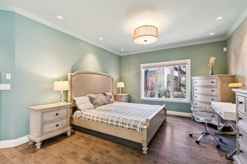 367 Discovery Place Sw, Calgary, AB - Indoor Photo Showing Bedroom