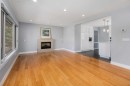 803 94 Avenue Sw, Calgary, AB  - Indoor Photo Showing Living Room With Fireplace 