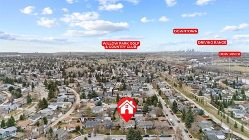 212 Queen Anne Road Se, Calgary, AB - Outdoor With View