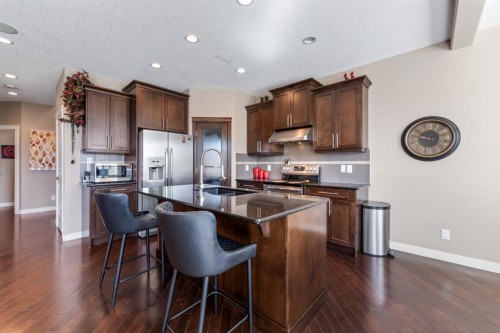 130 Brightonwoods Grove Se, Calgary, AB - Indoor Photo Showing Kitchen With Upgraded Kitchen