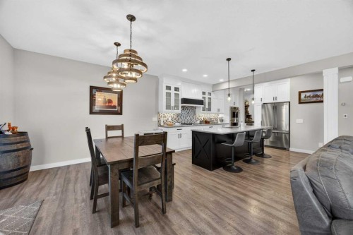 10 Bishop Circle, Carstairs, AB - Indoor Photo Showing Dining Room
