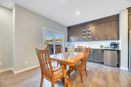 9 Mist Mountain Rise, Okotoks, AB - Indoor Photo Showing Dining Room