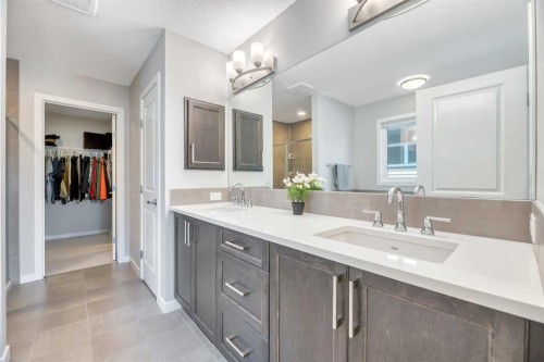 9 Mist Mountain Rise, Okotoks, AB - Indoor Photo Showing Bathroom