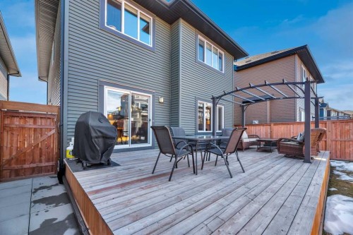 9 Mist Mountain Rise, Okotoks, AB - Outdoor With Deck Patio Veranda With Exterior
