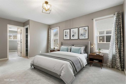 51 Sage Bank Court Nw, Calgary, AB - Indoor Photo Showing Bedroom