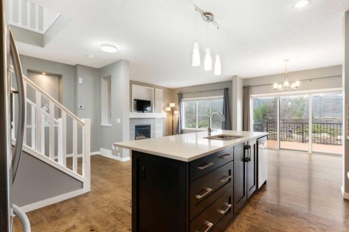 51 Sage Bank Court Nw, Calgary, AB - Indoor Photo Showing Kitchen With Upgraded Kitchen