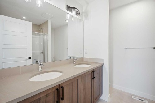 201 Bridgeport Gate, Chestermere, AB - Indoor Photo Showing Bathroom