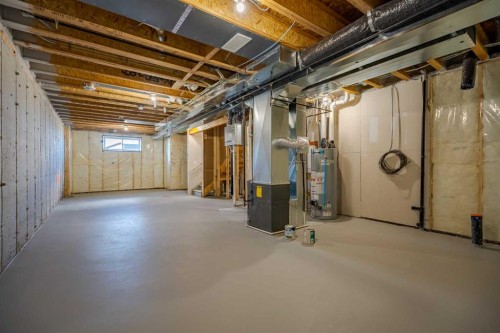 201 Bridgeport Gate, Chestermere, AB - Indoor Photo Showing Basement