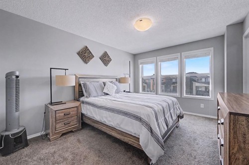 186 Cornerstone Avenue Ne, Calgary, AB - Indoor Photo Showing Bedroom