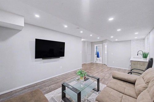 186 Cornerstone Avenue Ne, Calgary, AB - Indoor Photo Showing Living Room