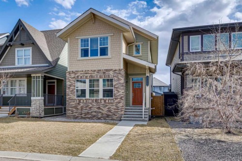 325 Marquis Heights Se, Calgary, AB - Outdoor With Deck Patio Veranda With Facade
