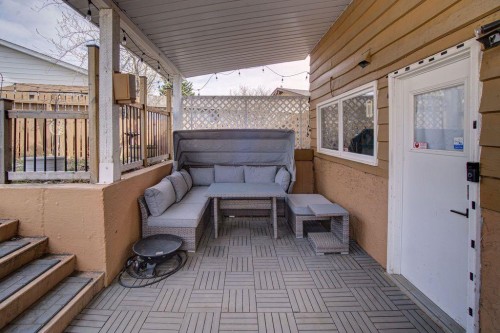 47 Willow Road, Claresholm, AB - Outdoor With Deck Patio Veranda With Exterior
