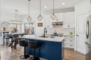 54 Elgin Meadows Green Se, Calgary, AB  - Indoor Photo Showing Kitchen With Upgraded Kitchen 