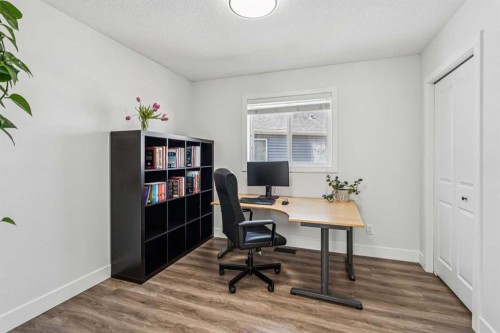 54 Elgin Meadows Green Se, Calgary, AB - Indoor Photo Showing Office