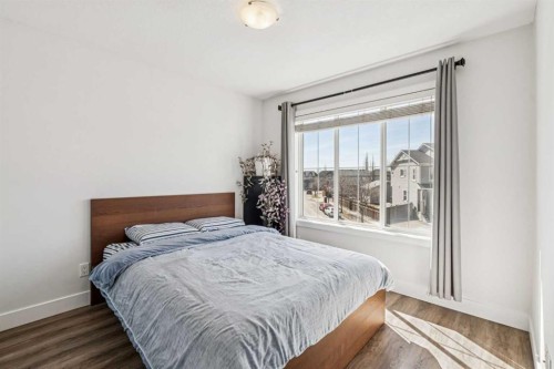 54 Elgin Meadows Green Se, Calgary, AB - Indoor Photo Showing Bedroom