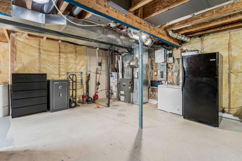 54 Elgin Meadows Green Se, Calgary, AB - Indoor Photo Showing Basement