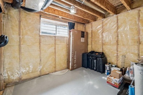 54 Elgin Meadows Green Se, Calgary, AB - Indoor Photo Showing Basement