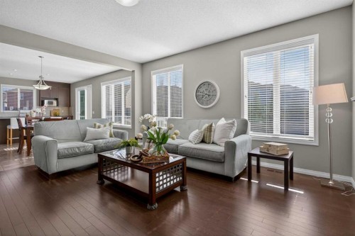 333 Viewpointe Terrace, Chestermere, AB - Indoor Photo Showing Living Room