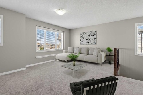 333 Viewpointe Terrace, Chestermere, AB - Indoor Photo Showing Living Room