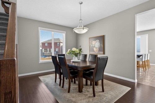 333 Viewpointe Terrace, Chestermere, AB - Indoor Photo Showing Dining Room