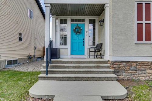 27 Elgin Terrace Se, Calgary, AB - Outdoor With Deck Patio Veranda