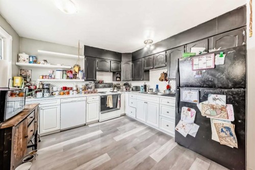 3042 Doverville Crescent Se, Calgary, AB - Indoor Photo Showing Kitchen With Upgraded Kitchen