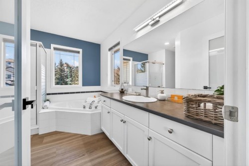 44 Bow Ridge Drive, Cochrane, AB - Indoor Photo Showing Bathroom