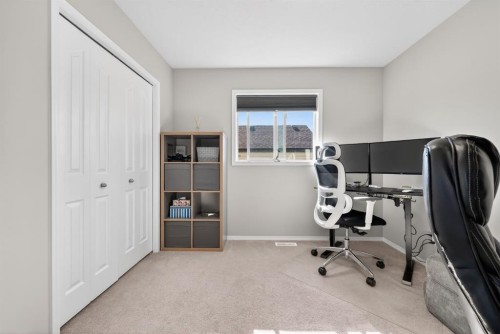 44 Bow Ridge Drive, Cochrane, AB - Indoor Photo Showing Office
