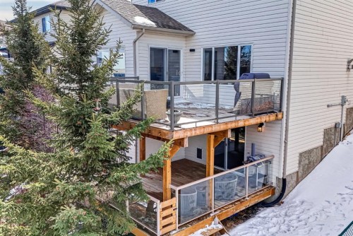 44 Bow Ridge Drive, Cochrane, AB - Outdoor With Exterior