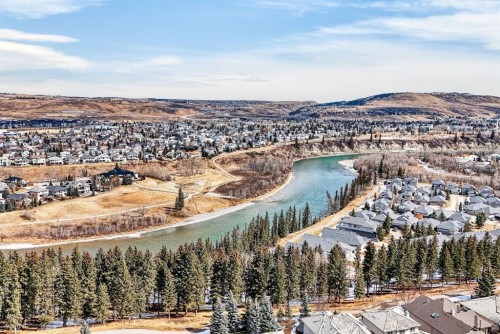 44 Bow Ridge Drive, Cochrane, AB - Outdoor With View