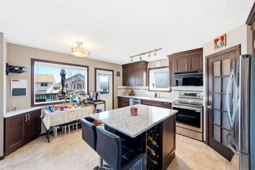 129 Arbour Ridge Circle Nw, Calgary, AB - Indoor Photo Showing Kitchen With Stainless Steel Kitchen