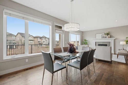 86 Panton View Nw, Calgary, AB - Indoor Photo Showing Dining Room