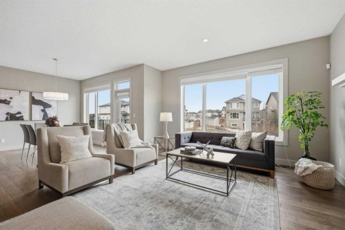 86 Panton View Nw, Calgary, AB - Indoor Photo Showing Living Room