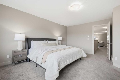 86 Panton View Nw, Calgary, AB - Indoor Photo Showing Bedroom