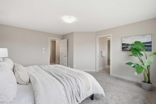 86 Panton View Nw, Calgary, AB - Indoor Photo Showing Bedroom