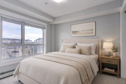 7309-302 Skyview Ranch Drive Ne, Calgary, AB - Indoor Photo Showing Bedroom