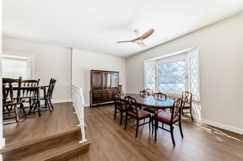 7427 25 Street Se, Calgary, AB - Indoor Photo Showing Dining Room