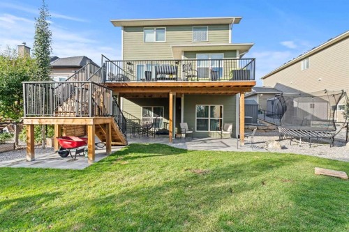 6 Ranchers Manor, Okotoks, AB - Outdoor With Deck Patio Veranda With Exterior