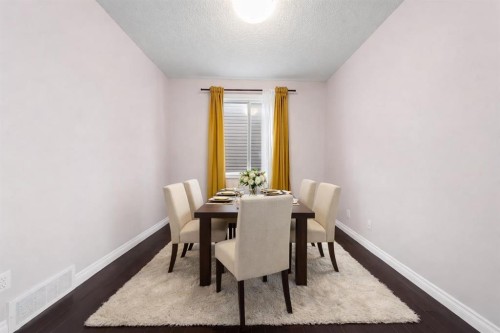 529 Saddlelake Drive Ne, Calgary, AB - Indoor Photo Showing Dining Room