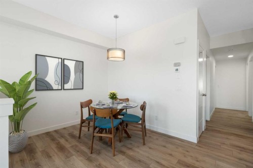 132 Spring Creek Common Sw, Calgary, AB - Indoor Photo Showing Dining Room