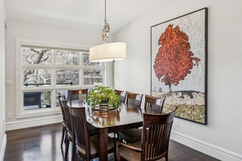 1928 10A Street Sw, Calgary, AB - Indoor Photo Showing Dining Room